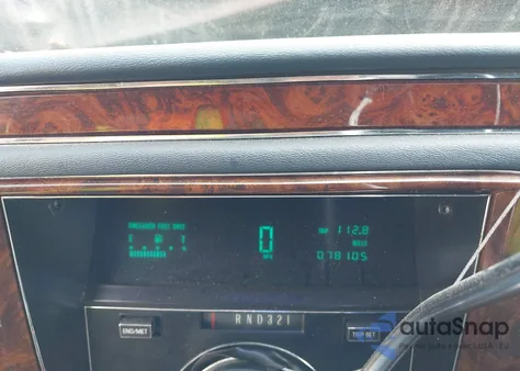 1991 Cadillac Brougham z USA, uszkodzony, nr VIN 1G6DW54E3MR719461